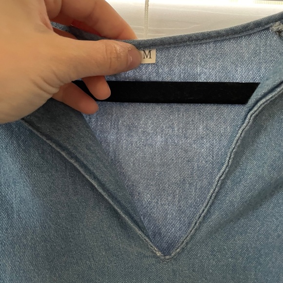 Chambray denim sun dress - Picture 3 of 3